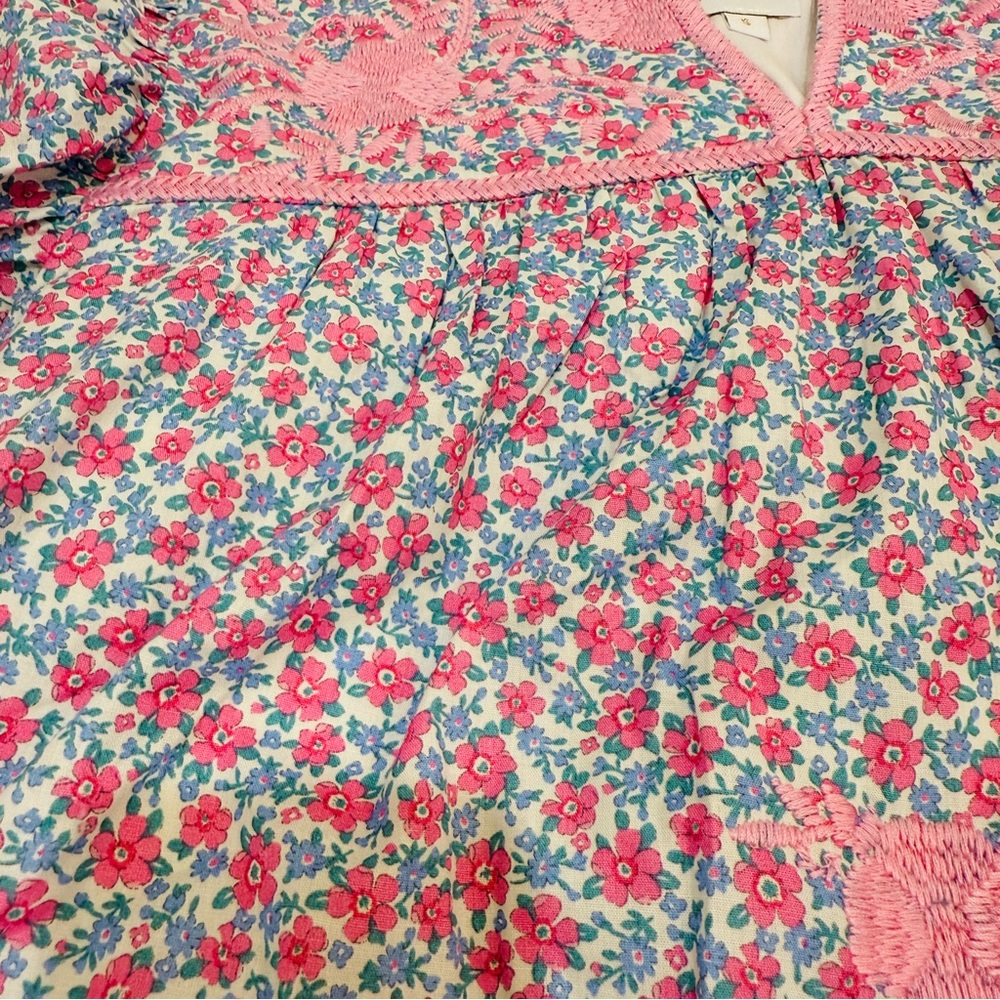 NWT J. Marie Floral Print Top - Picture 2 of 3